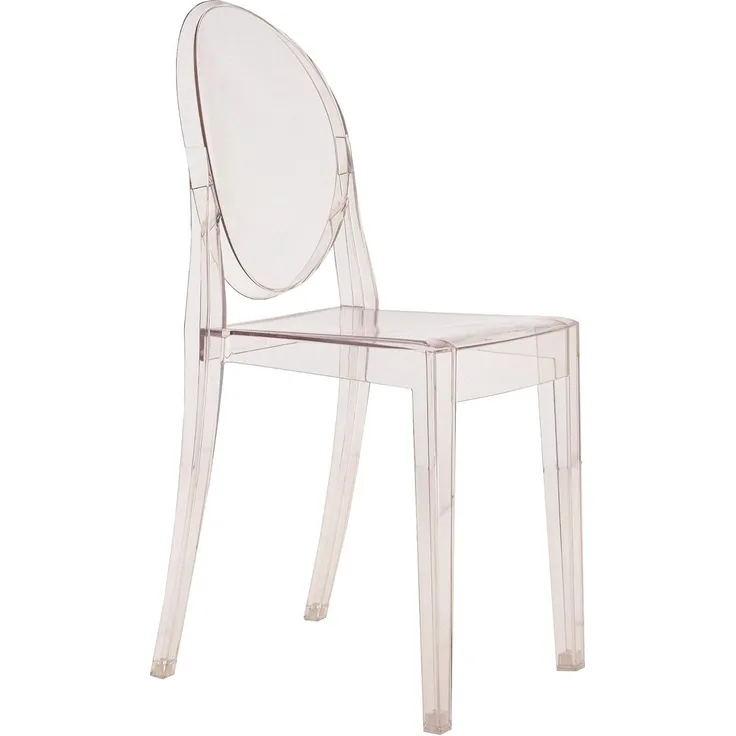 Kartell Victoria Ghost, Stuhl, Glasklar, 2er-Satz
