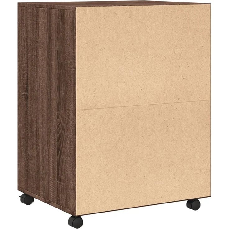 vidaXL Rollschrank Braun Eichen-Optik 60x48x81 cm Holzwerkstoff 853170 – Bild 5