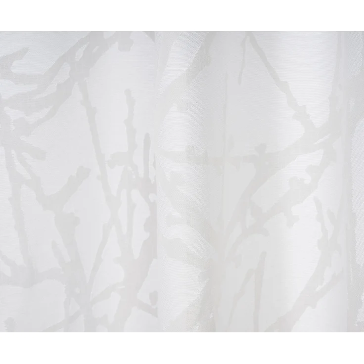 GÖZZE Schlaufenschal RIVA weiß BH 140x245 cm weiß Vorhang – Bild 3