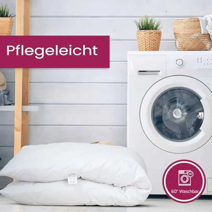 livessa Seitenschläferkissen mit bezug 40x145 cm - Schwangersschaftskissen - Schlafkissen, Kissen mit Bezug, Seitenschläferkissen : 100% Mikrofaser, Kissenbezug: 100% Baumwolle, Stillkissen mit Kissenbezug – Bild 8