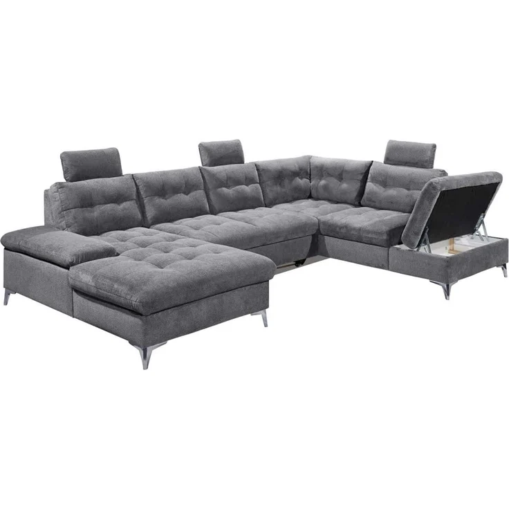 Wohnlandschaft Evora – ED Exciting Desig | Mikrofaser Vinci – Bild 2