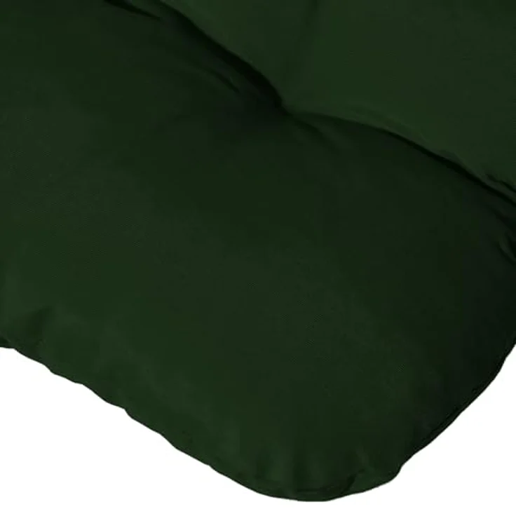 Beautissu Liegenauflage 2X Auflage Sonnenliege Deckchair Flair RL, 190x60x8 cm, Dunkelgrün, 2X Polster für Sonnenliege Liegestuhl Auflage für Gartenmöbel – Bild 10