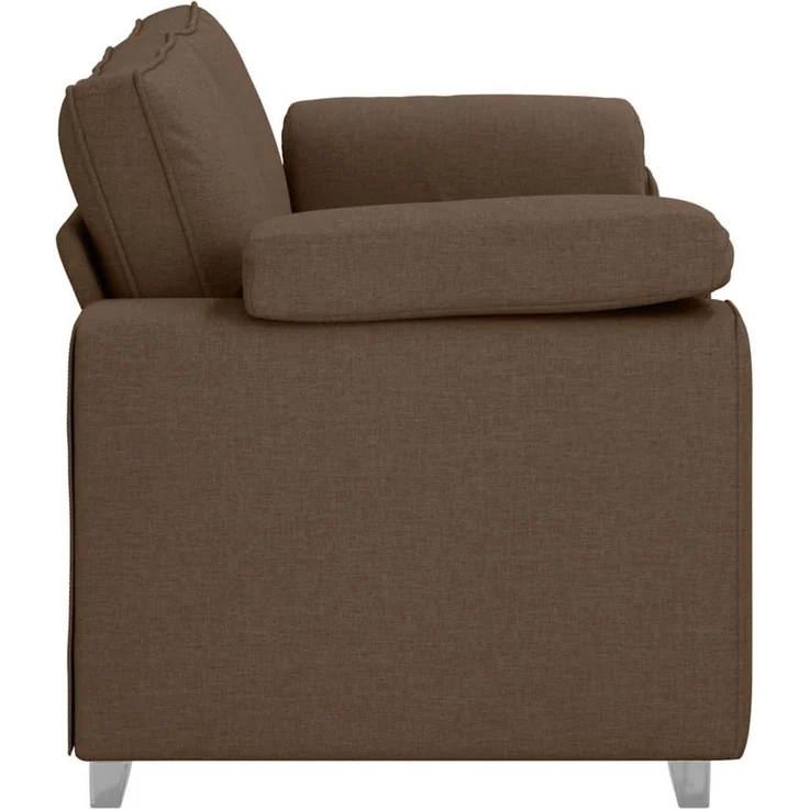 vidaXL Zweisitzer-Sofa Braun 180 cm Stoff 4105231 – Bild 6