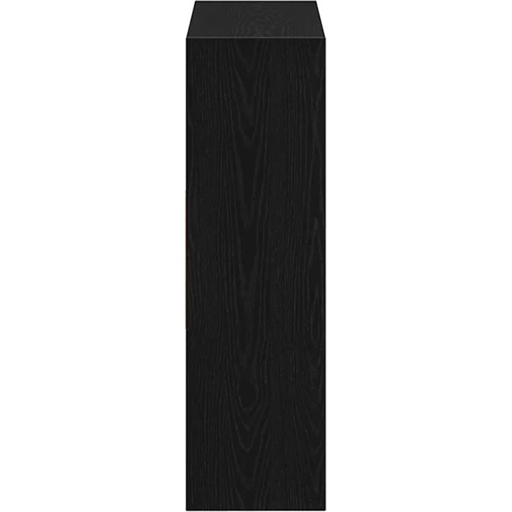 vidaXL Bücherregal Schwarz Eichen-Optik 97,5x29,5x100 cm Holzwerkstoff 862403 – Bild 5