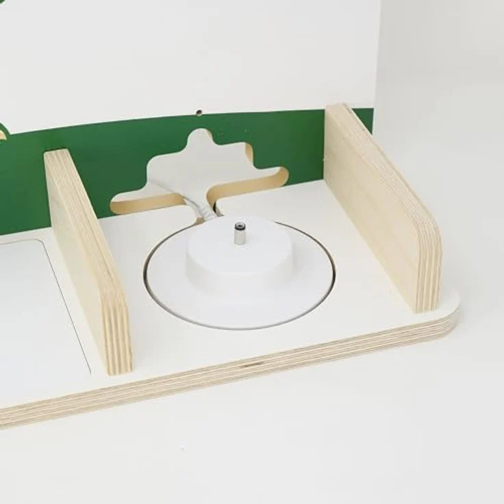 stadtecken Kinder Regal für Musikbox I Geeignet für die Toniebox und ca. 50 Tonies I Perfekte Aufbewahrung für Kinderzimmer I zum Aufstellen oder Aufhängen (T-Rex, Mittel) – Bild 8