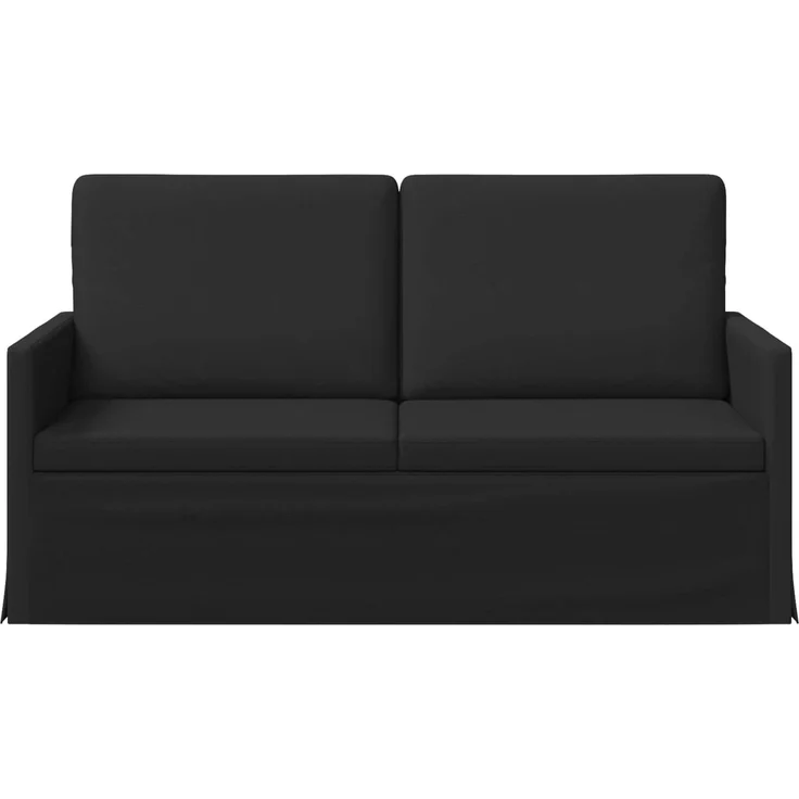 vidaXL 2-Sitzer Sofa Schwarz 150 x 81 x 82 cm Stoff 42041075 – Bild 2