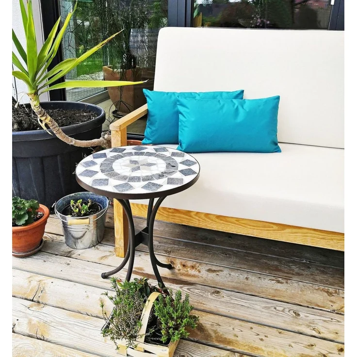 JACK Dekokissen JACK Outdoor Lounge Kissen 30x50cm Dekokissen inkl. Füllung Wasserfest, mit Lotus-Effekt, Robust, Strapazierfähig, für Innen & Außen