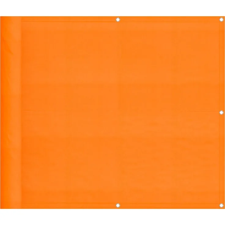 vidaXL Balkon-Sichtschutz Orange 90x700 cm 100% Polyester-Oxford 42002141