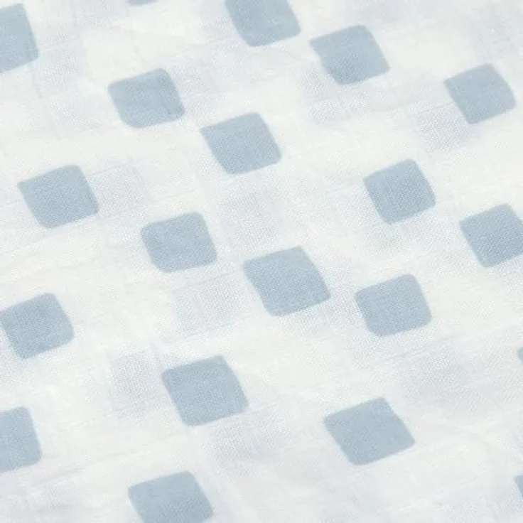 LÄSSIG Baby Puckdecke Spuckdecke Pucktuch Mulltuch 3er Set Baumwolle 60 x 60 cm/Swaddle & Burp Blanket M Happy Fruits Blue – Bild 4