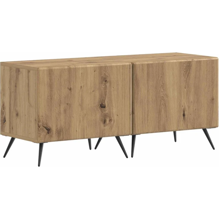 vidaXL LED-TV-Schrank BREDA 3 stk. Artisan-Eiche Holzwerkstoff 3416932 – Bild 4