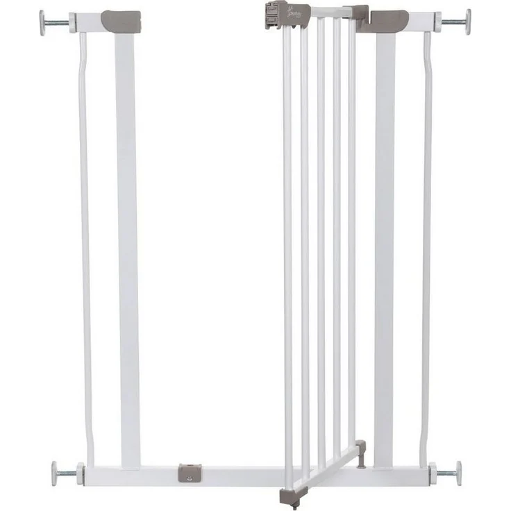 Dreambaby® AVA Slimline - Extra-Schmale Tür- & Treppengitter 61-68cm - Druckinstallation. Geeignet für Türen, Flure und Treppen (Farbe: Weiß) – Bild 1