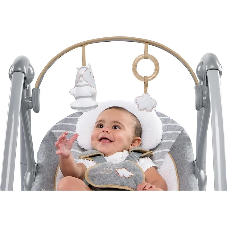 Ingenuity Tragbare Babyschaukel Swing'n'Go Bella Teddy – Bild 11
