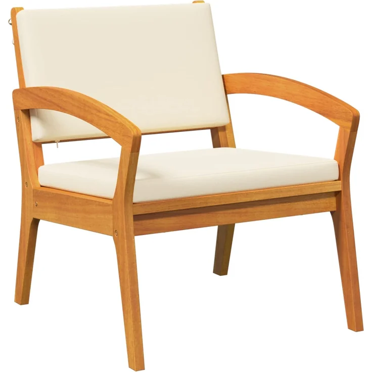 vidaXL Bistrogarnitur mit Kissen 5 pcs Braun Polyester 3328619 – Bild 4