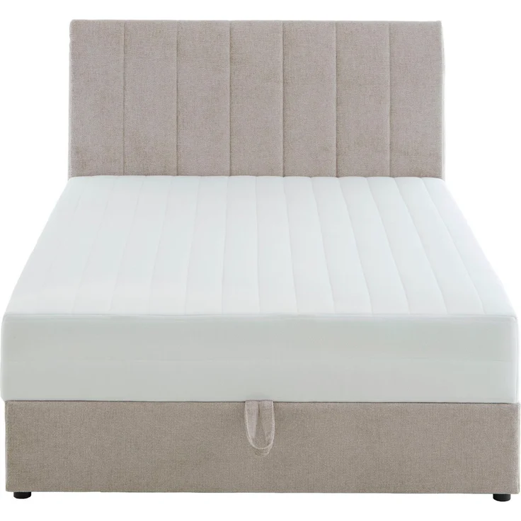 ATLANTIC home collection Boxbett ALISIA, mit Taschenfederkern, Bettkasten und Kissenrolle im Originalbezug – Bild 3