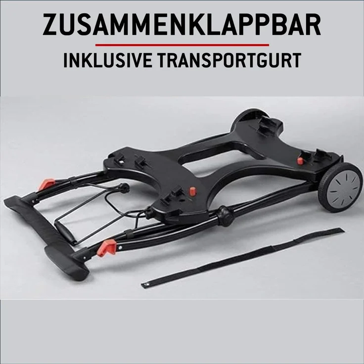 Weber Rollwagen/Für Gasgrills der Q-Serie, Klappbares Design mit Rädern, Integrierter Tragegriff, 16,5 x 75,5 x 71,5 cm (eingeklappt), 63,5 x 53,5 x 71,5 cm (ausgeklappt) – Bild 7