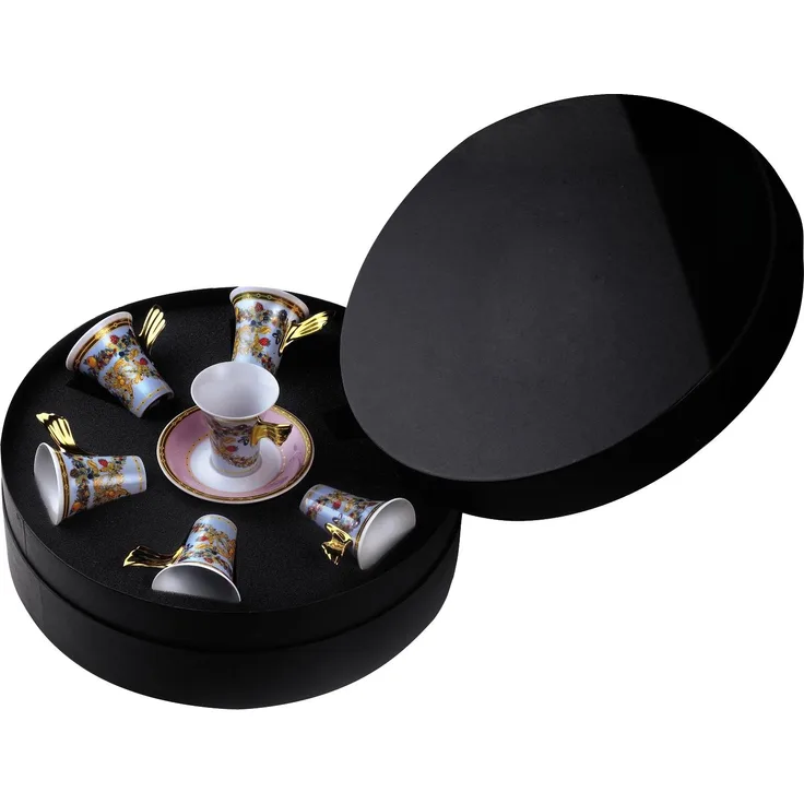 Versace by Rosenthal Set 6 Espr Mokkatasse Le jardin de Versace Ikarus