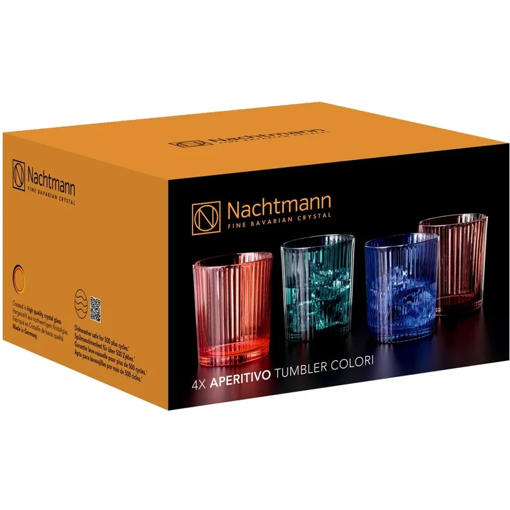 Nachtmann 'APERITIVO' Trinkgläser Set, Kristallglas multicolour, 0.86 x 0.97 x 0.86 cm – Bild 7