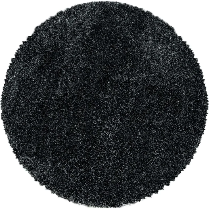 Soft-Shaggy Teppich FLUFFY ANTHRAZIT 200 X 290cm Rechteck