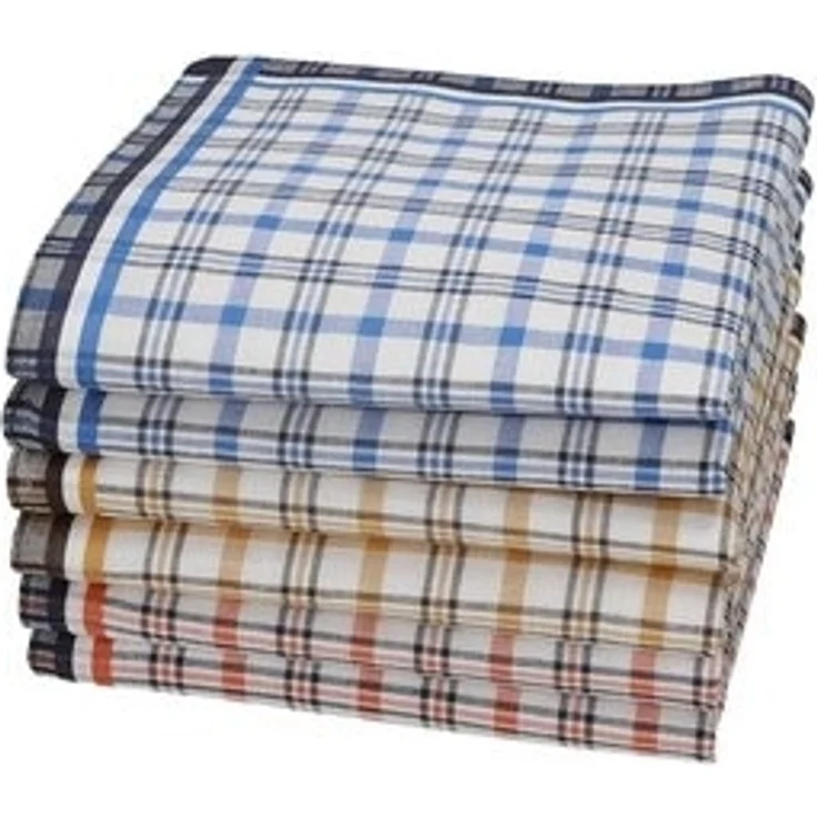 Betz Taschentuch Herren Stoff Taschentücher Set Leo 1 Dessin 6 Größe 40x40 cm, (6-St) – Bild 6