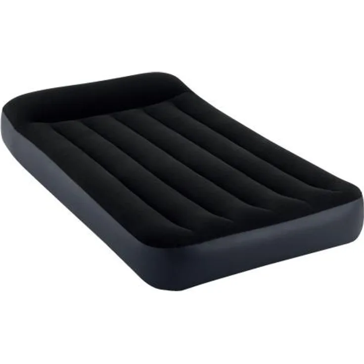 Intex DuraBeam Pillow Rest Classic Twin Einzelmatratze Einzel-/Doppelgröße Rechteck Innen & Außen Integrierte Luftpumpe
