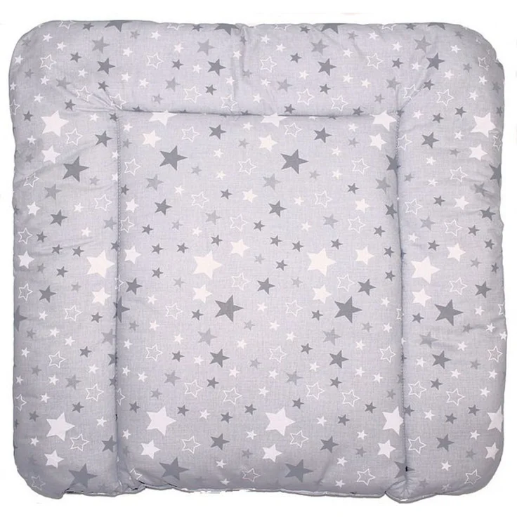 Baby Auflage Wickelauflage - Star Dunkel - 70x50 cm 70x70 cm 70x85 cm Wickeltischauflage (70x50 cm) – Bild 2