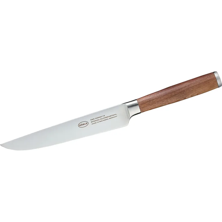 RÖSLE Fleischmesser Masterclass 18 cm Griff Nussbaumholz