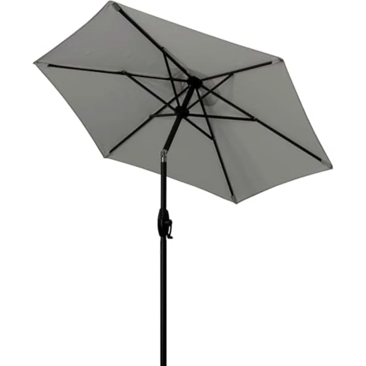 Derby 'Basic Lift neo 180' Sonnenschirm, mit Höhenverstellung, grau