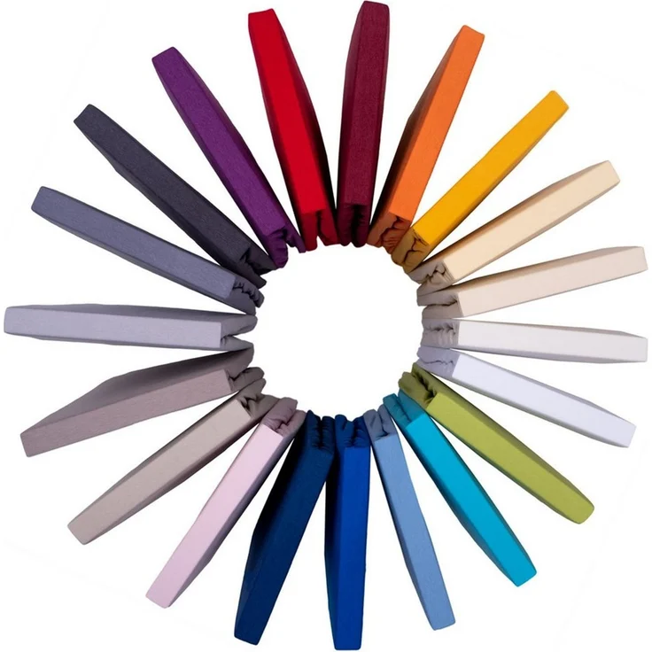 Traumschloss Spannbettlaken Premium Plus, Jersey, Gummizug: rundum, (1 Stück), 260g/m², 47,5% Mako Baumwolle, 47,5% Lyocell, 5% Elasthan – Bild 3