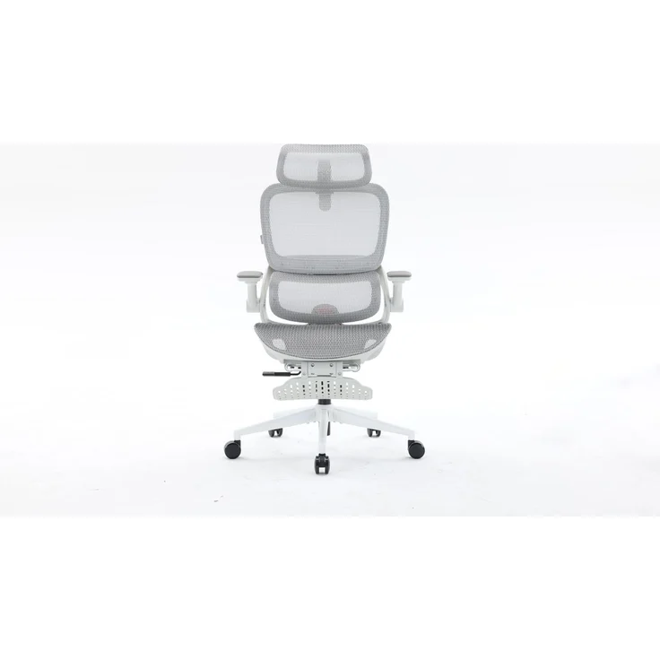 Sihoo Ergonomischer Stuhl B100-Pro, Mit Pedal, 131 x 73 cm, in Weiß – Bild 1