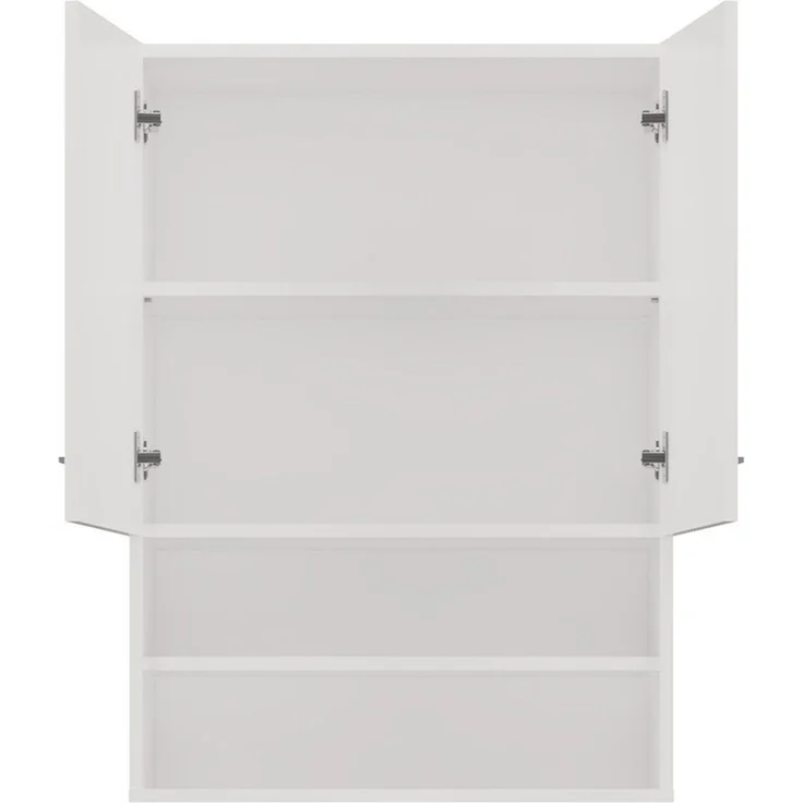 ibonto HÄNGESCHRANK WEISS 64x90x30cm (H 90 x T 30 x B 64 cm) – Bild 3