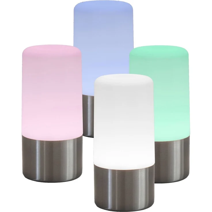 Newgarden 'MAIA' Akkuleuchte, Metall grau, 9 x 19 x 9 cm, RGB mit Touchdimmer – Bild 2