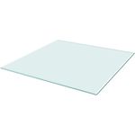 vidaXL Tischplatte aus gehärtetem Glas quadratisch 700x700 mm 243631