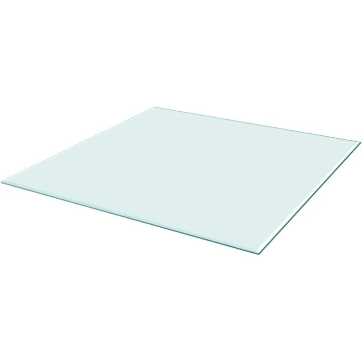 vidaXL Tischplatte aus gehärtetem Glas quadratisch 700x700 mm 243631