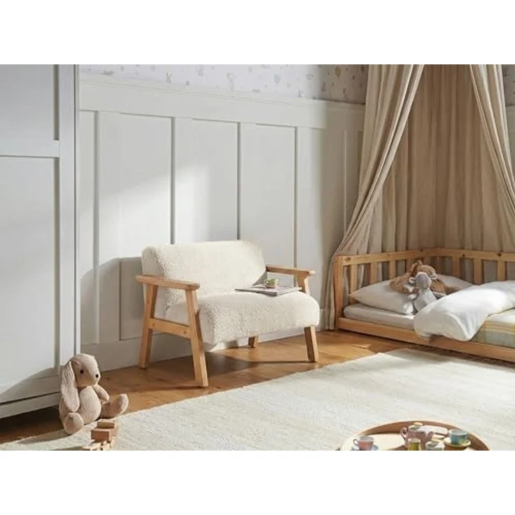 Kindersofa LALMO Bouclé Beige – Bild 2