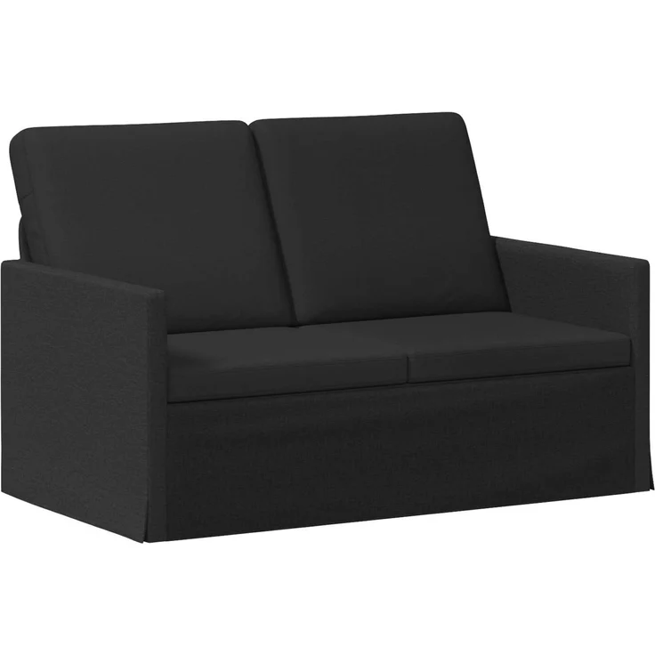 vidaXL Sofa-Set 2 pcs Schwarz Stoff 3433136 – Bild 4