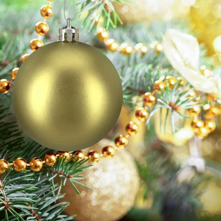 Relaxdays Weihnachtskugeln im 50er Set – Bild 2