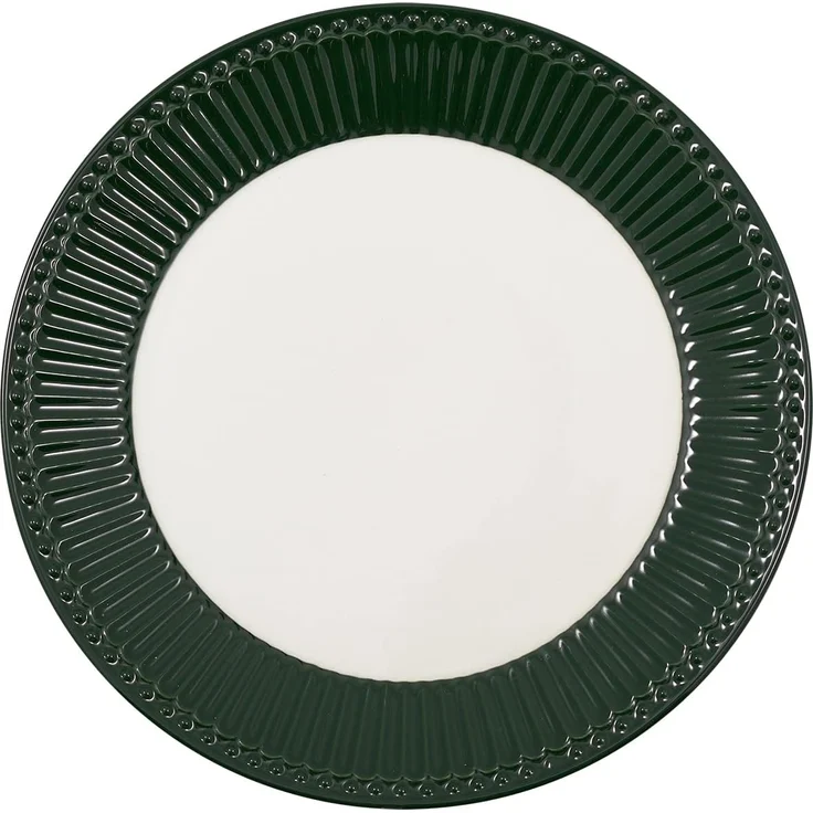 Greengate Teller 23 cm Alice pinewood green – Bild 1