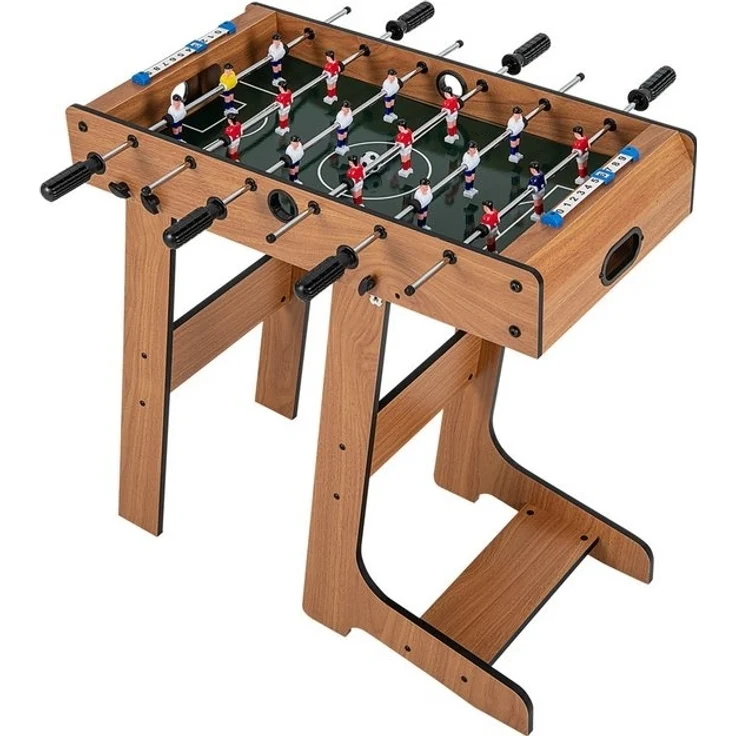 COSTWAY Mini-Tischkicker Tischfußball, 69 x 60 x 71 cm, Kinder, klappbar – Bild 4