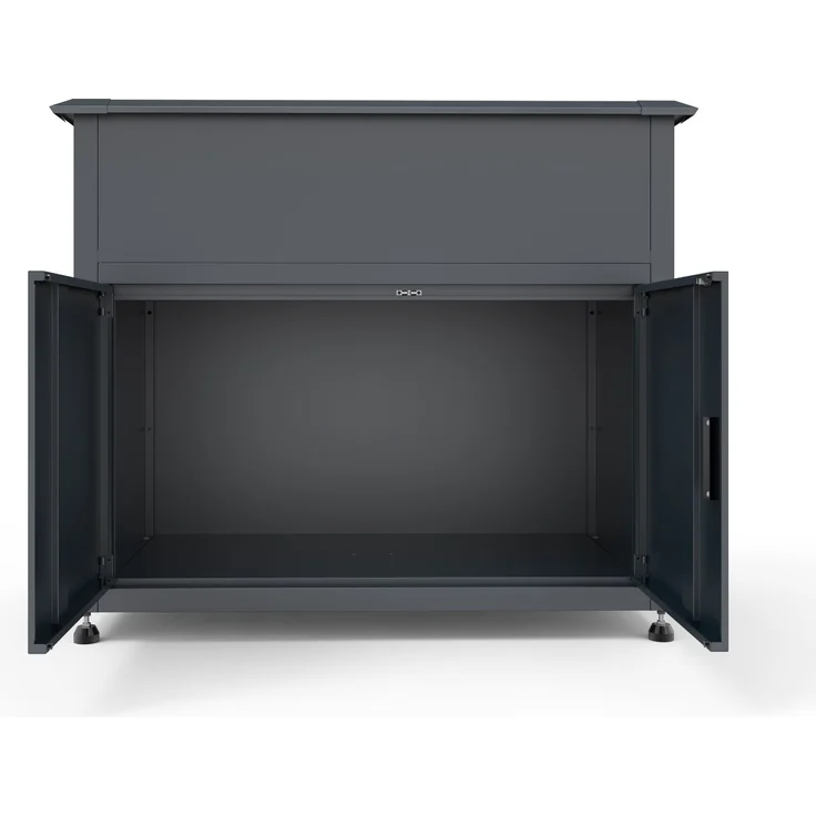 Westmann Plexa | Metall Hochbeet mit Stauraum | – Bild 4