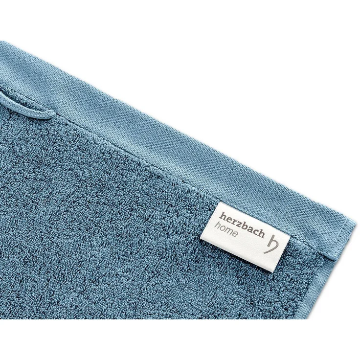herzbach home Gästehandtücher Pura 30x50 cm, (3-St), 550g/m², Premium-Qualität, 100% Baumwolle, einfarbig – Bild 3