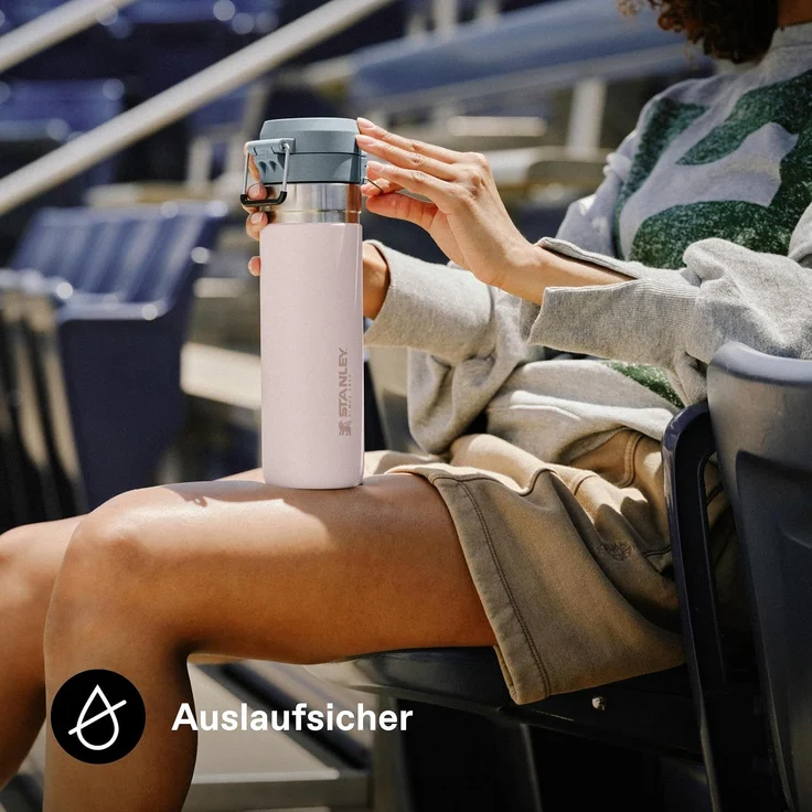 Stanley The Quick-Flip Water Bottle 0.47L Rose Quartz – Bild 6