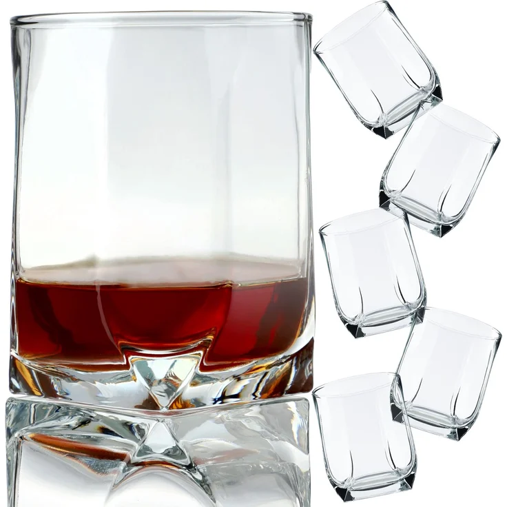 KADAX Gläser für Whiskygetränke, 320 ml, 6er-Set – Bild 1