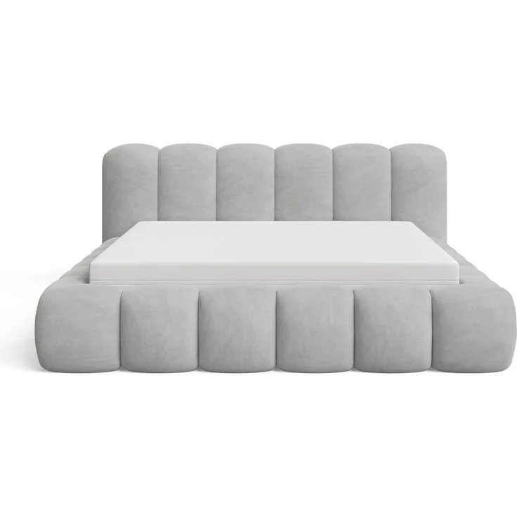 Chilly Möbel Polsterbett Stoff mit Stauraum und Hubfunktion Holzrahmen (Boxbett ohne Matratze in vielen Farben, 1-tlg, 140x200 160x200 180x200 200x200cm), gepolstertem Kopfteil Bettkasten modern – Bild 7