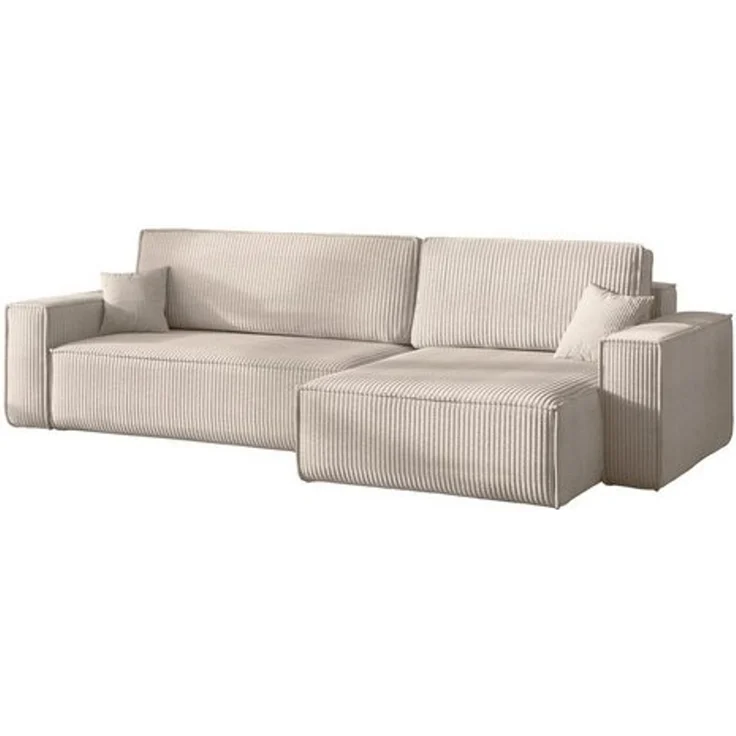 Kaiser Möbel Ecksofa mit schlaffunktion und bettkasten, Eckcouch BEST XL stoff Poso, Mit Bettfunktion und Bettzeugfach – Bild 4