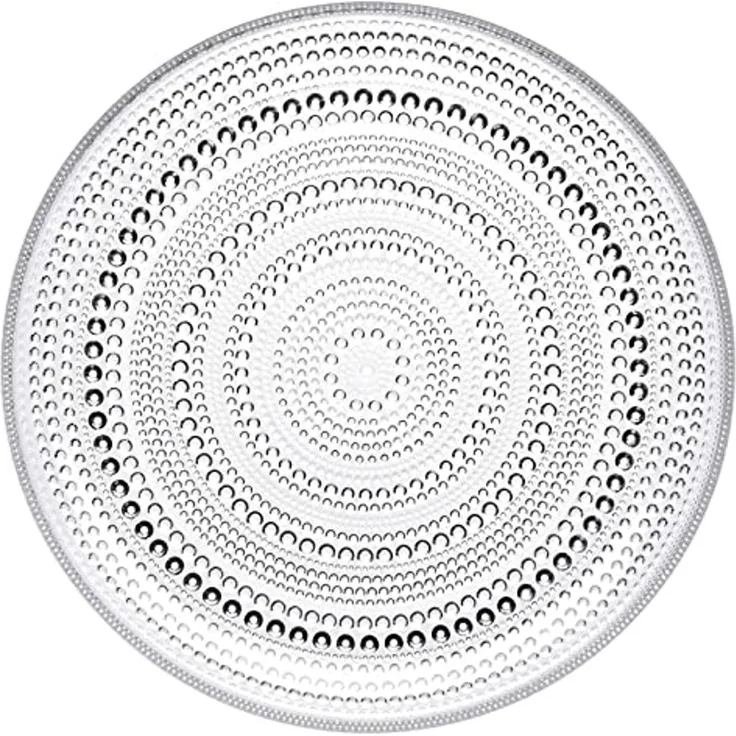 Teller – 24,8 cm - Klar Kastehelmi Iittala Speiseteller, Spülmaschinengeeignet