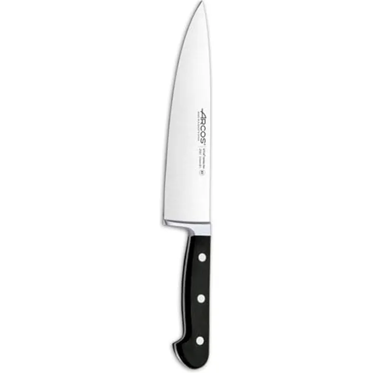 Arcos 255100 Kochmesser, Acier_inoxydable, Schwarz, 210 mm