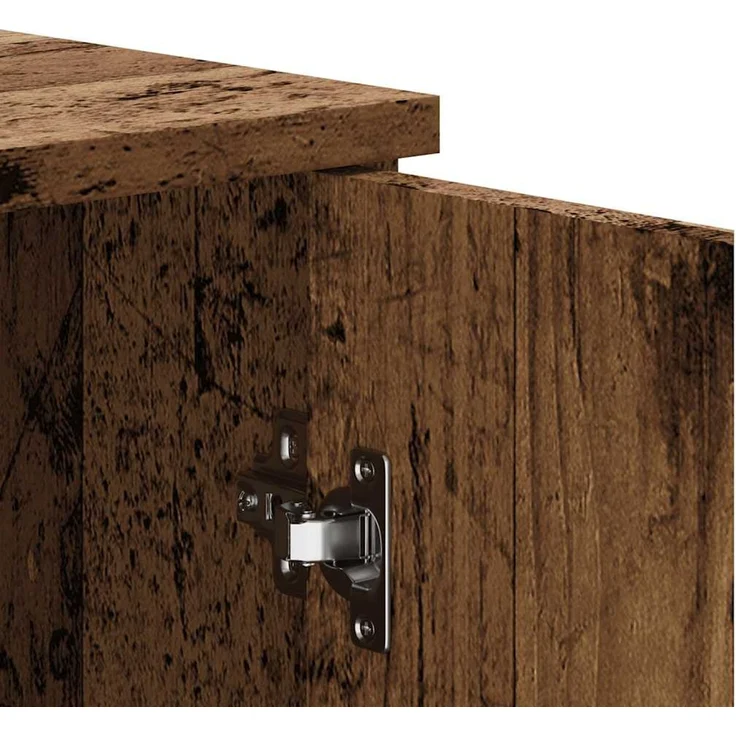 vidaXL Sideboard Altholz-Optik 80x36x75 cm Holzwerkstoff 856006 – Bild 9