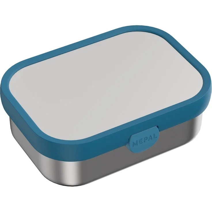 Mepal CAMPUS Edelstahl-Brotdose mit Gabel - Cool Blue – Bild 1