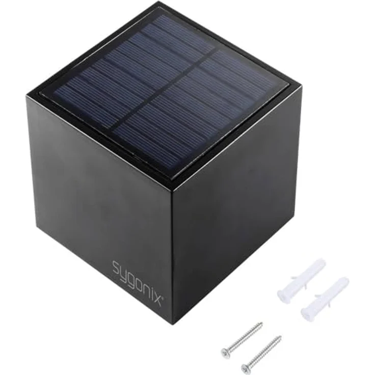 Sygonix SY-5499356 Solar-Wandstrahler, 0,9 W warmweiß 3500 K, schwarz – Bild 4
