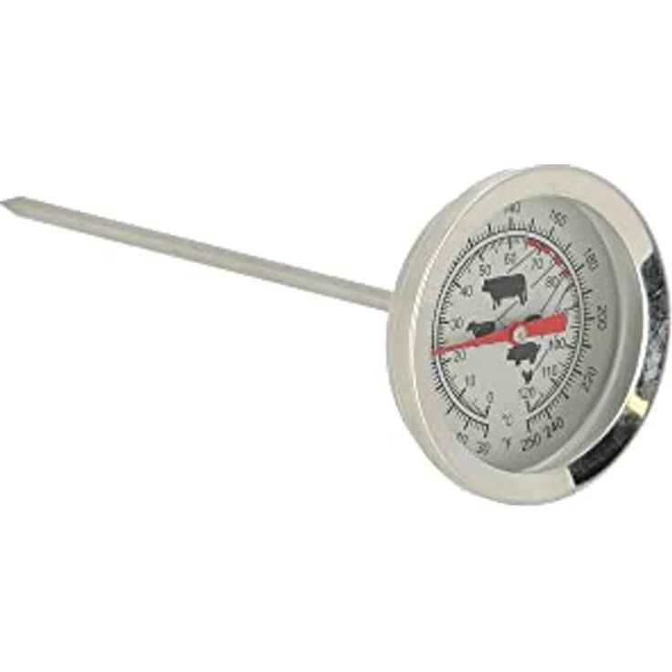 Fleischthermometer Grill Kamin Grillgut Steaks Fisch Braten – Bild 1
